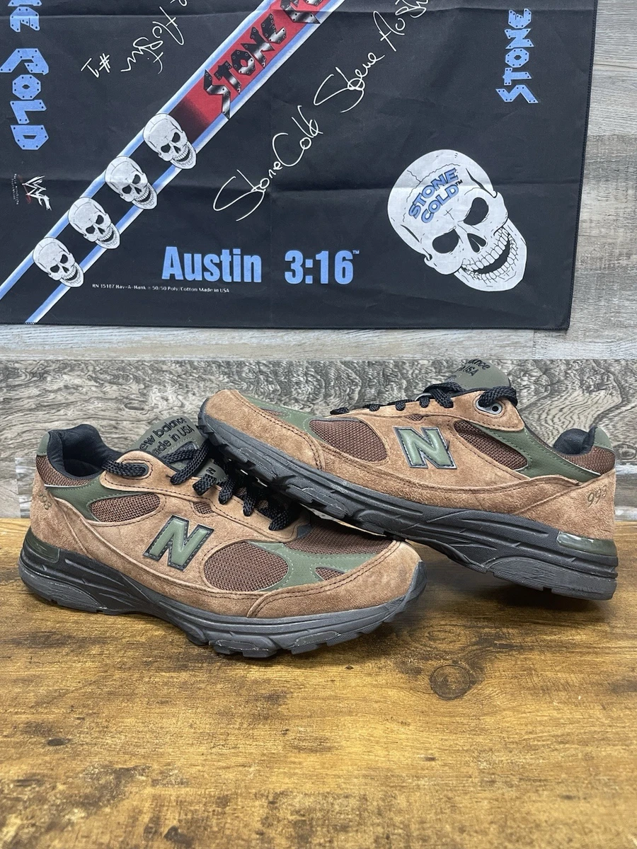 靴 Aime Leon Dore NB993 size 10 New Balance Aimé Leon Dore x 993 Made in USA Beef & Broccoli for