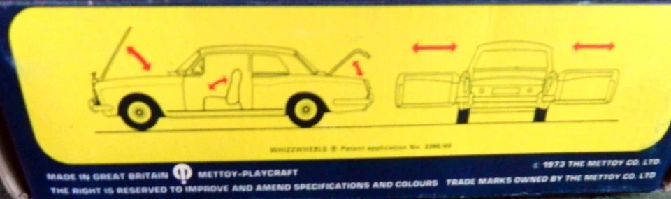 corgi 280 Diecast Rolls Royce Silver Shadow Gold Bumpers Wheels Grill Boxed - Image 3 of 4