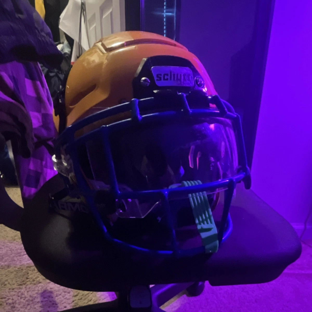 schutt ネイビー　メガネフェイス Schutt Football Helmet for sale - eBay
