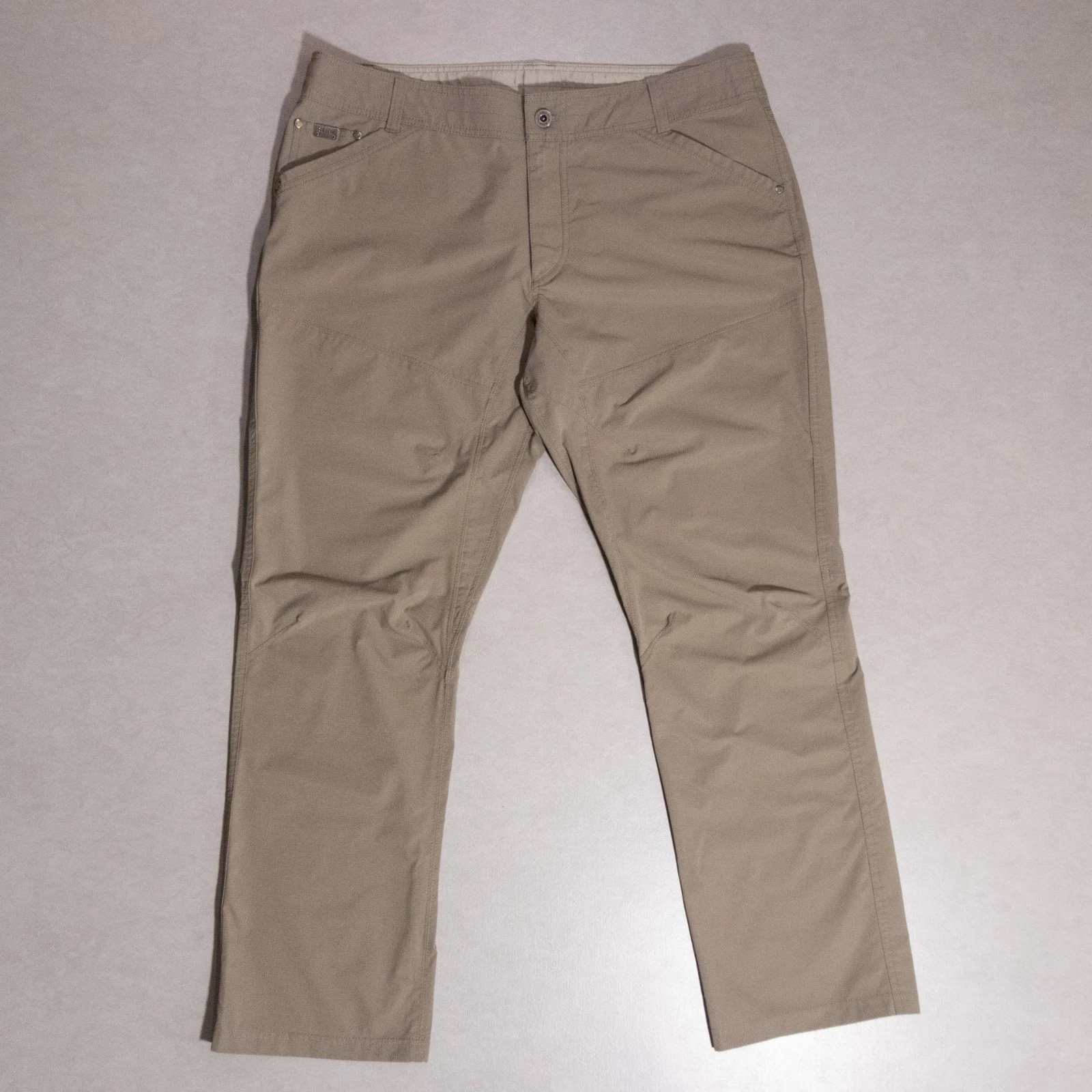 Kuhl Silencr Pants Brown Ripstop Hiking Outdoors Utility Stretch Men's 40x32