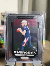 2024 Panini Prizm - Drake Maye Base Rookie Emergent #4 New England Patriots RC