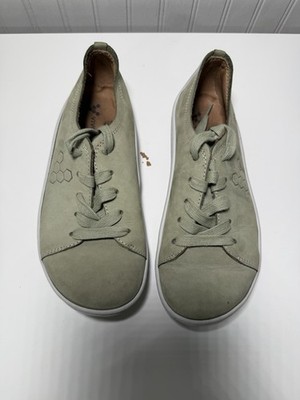 Vivobarefoot Addis Lewa Shoes Womens 35 Green Natural Leather