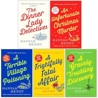 The Dinner Lady Detectives Collection 5 Books Set By Hannah Hendy (The Dinner La