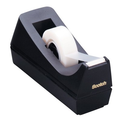 Scotch C38 Magic Tape Dispenser 25 x 19mm - Black Dispenser Single (US IMPORT)