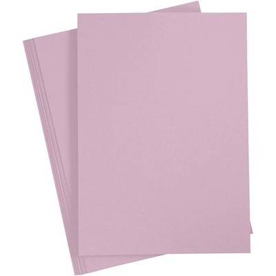 Creativ Karton und Papier, einfarbig, hellviolett, Einheitsgröße