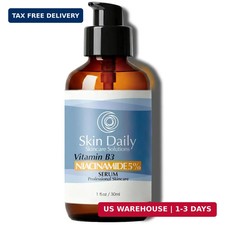 SkinDaily Niacinamide Serum for Face -1oz- Vitamin B3 Pore Minimizer Dermatologi