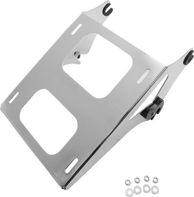 DRAG SPECIALTIES Tour Box Mount - Chrome C77-0084