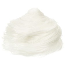 59" x 2" Plush Faux Fur Fabric Precut Strips White