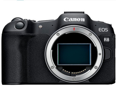 Canon EOS R8 Mirrorless Camera Body, Full Frame CMOS Sensor, 24.2 Megapixels, 4K