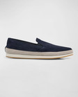 100% AUTHENTIC NEW MEN PRADA BIARITTZ BLUE SUEDE BOAT SHOE/SNEAKERS UK 8/US 9 — photo 3
