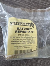 NEW USA MADE OEM Sears Craftsman 43434 Ratchet Repair Kit 44808 44811