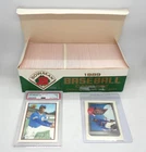 1989 BOWMAN TIFFANY BASEBALL COMPLETE 484 CARD SET w/KEN GRIFFEY JR ROOKIE PSA 5