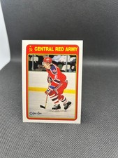 1990-91 O-Pee-Chee - Central Red Army Sergei Fedorov #19R (RC)