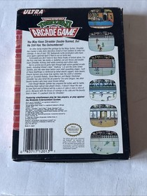 PIZZA OFFER Teenage Mutant Ninja Turtles II complete in box 2 nintendo nes MINT