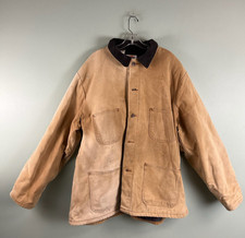 VTG 90s Y2k Dickies Blanket Lined Corduroy Collar Jacket Chore Coat Men's 2XL