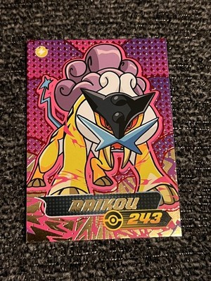 Raikou Shadow Pokedex Vol. 3 Flash Edition Limited Edition Card Rare! NM - FAST