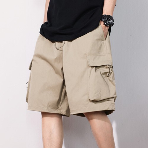 Men Cargo Shorts Half Pants Multi Pockets Combat Casual Running Sportswear Chic