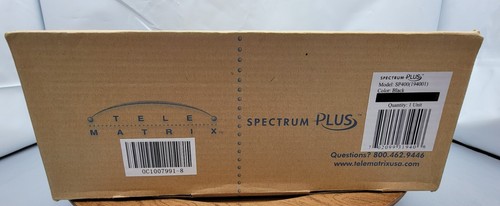TELEMATRIX Spectrum Plus SP-550 Single Line Telephone (BLACK) SP550(195501) New - Picture 8 of 9