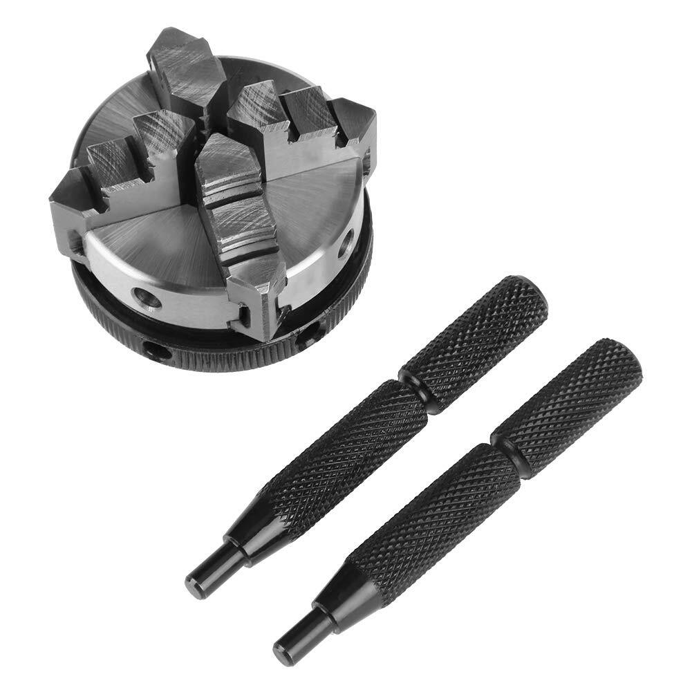 Mandrino a ganasce, mandrino autocentrante manuale reversibile a 4 griffe (V5D)