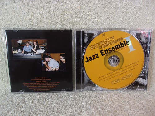 University of North Florida Jazz Ensemble - SECOND THOUGHTS (CD, 2003) LIKE NEW! - Foto 2 di 3