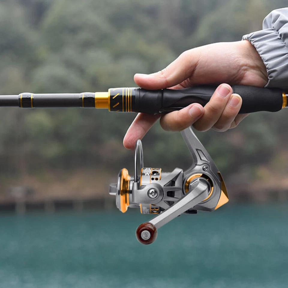 Angelrolle elektrische Metall Angelrolle Mini Spinnrolle Angelausrüstung - Bild 4 von 4