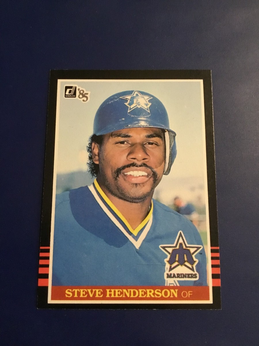 1985 Donruss # 145 Steve Henderson Baseball Card Seattle Mariners