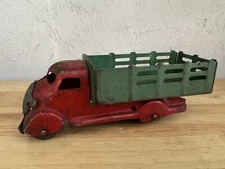 Vintage Marx Wyandotte Stake Truck Studebaker Tin Toy