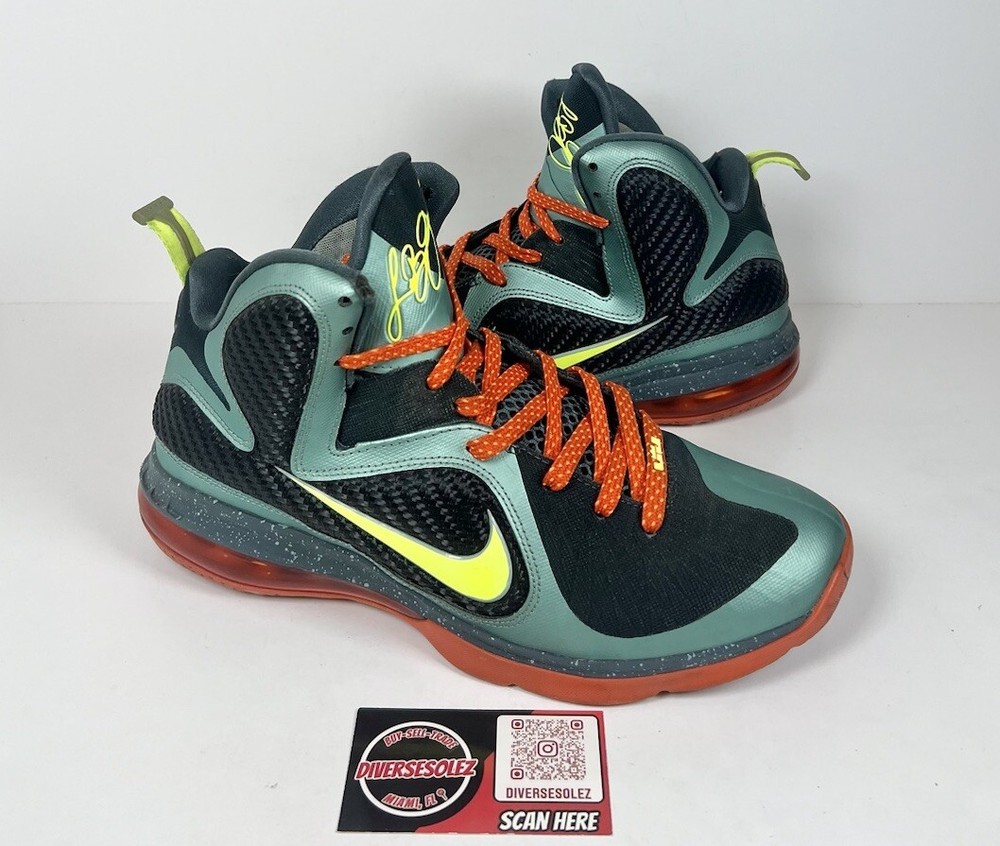 Size 10 - Nike LeBron 9 Cannon