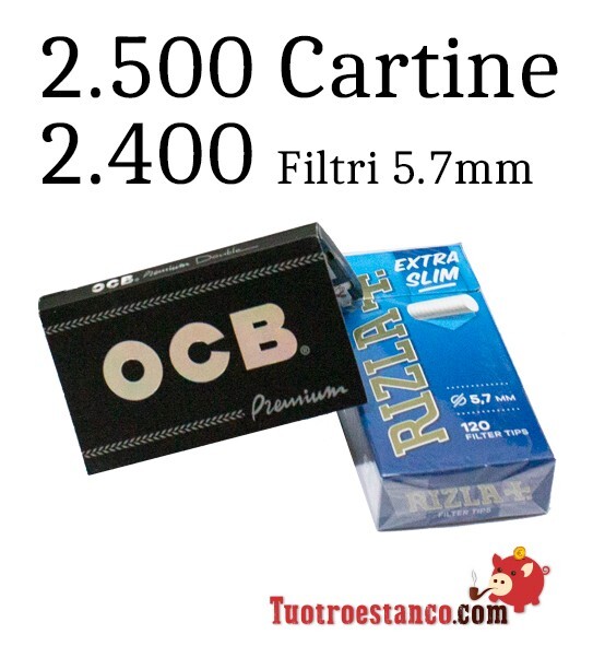 RIZLA FILTRINI PER SIGARETTE REGULAR DA 8 MM IN SCATOLA DA 100 FILTRI - Foto 4