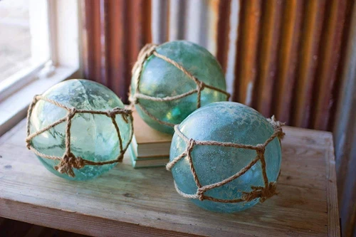 Kalalou Glass Float Decor