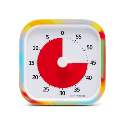 Time Timer  MOD; Special Edition Tie Dye, Zeitschaltuhr, Zeitmanagement 