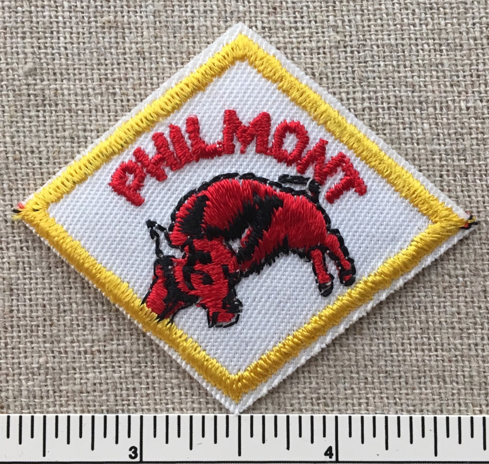 Vintage PHILMONT SCOUT RANCH Boy Scouts Diamond Shaped PATCH BSA
