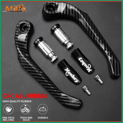 For HONDA Monkey 125 Handlebar Bar End Brake Clutch Levers Guard Protector NEW