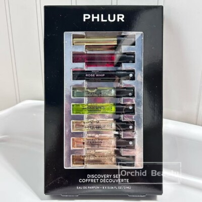 New Phlur Discovery EDP Perfume Spray Sample set~8x 2ml~2025 New Releaed