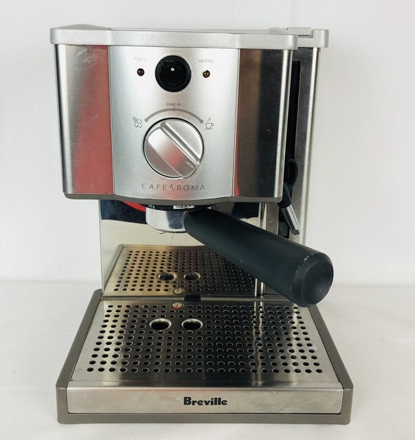 Breville The Café Roma Espresso Machine Brushed