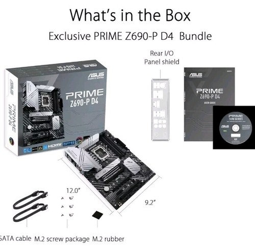 ASUS PRIME Z690-P D4 Intel Z690 S 1700 DDR4 PCIe 5.0 SATA3 3x M.2 2.5GbE HDMI - Bild 6 von 7