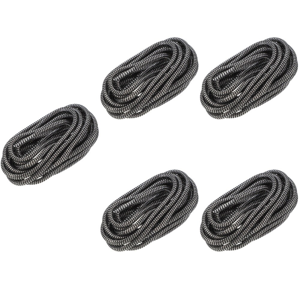 APL 5 Paia Lacci per Scarpe in Filo Tondo Elastico per Scarpe da Ginnastica Uomo