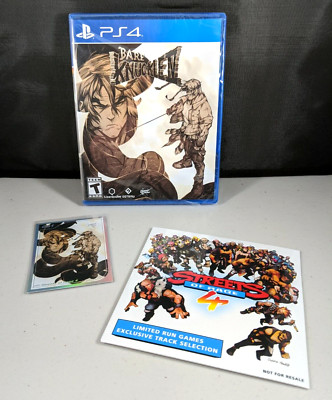 Streets of Rage 4 Bare Kunkle IV Cover + Soundtrack CD + Trading Card #061 PS4