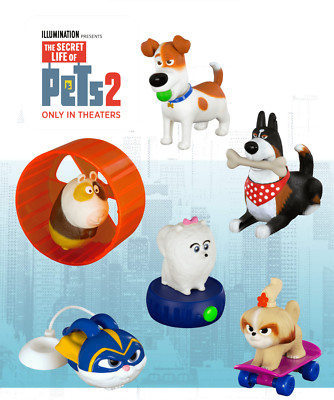 secret life of pets 2 mcdonalds toys 2019