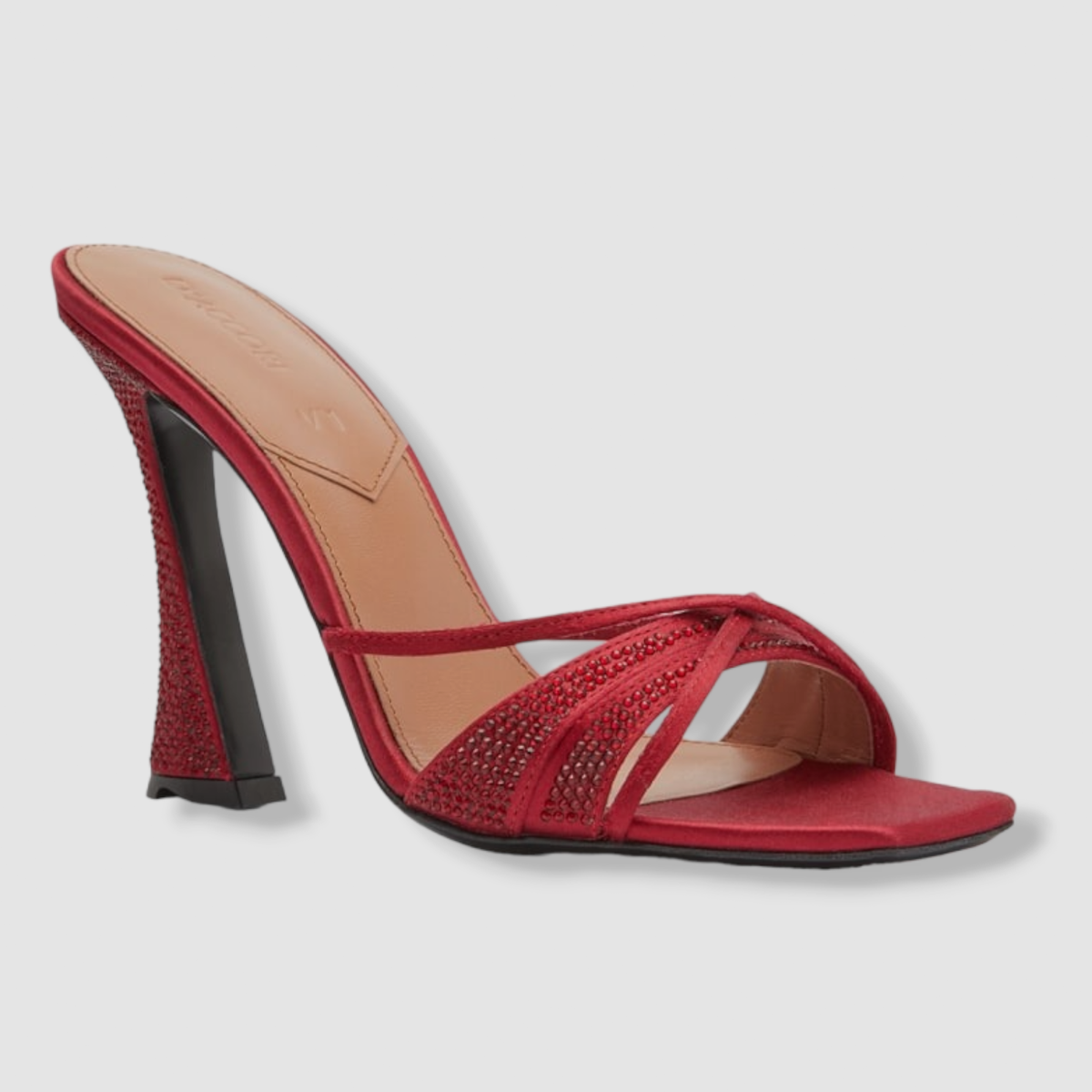 サンダル・ミュール D'ACCORI Lust Mule Crystal Embellished 85mm Lust Mules 'crystal embellished' - D'accori