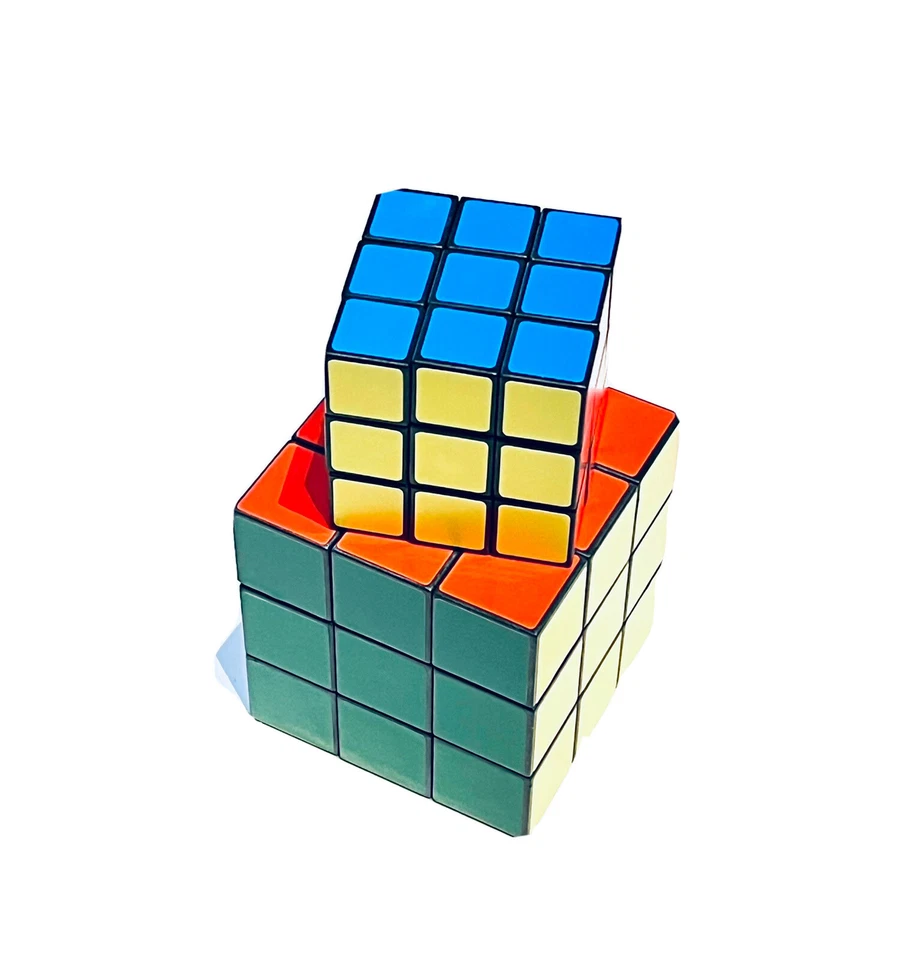 10x Zauberwürfel 6x6cm  Zauber Würfel 80er Jahre Kult Dreh Puzzle Magic Würfel - Bild 2 von 4