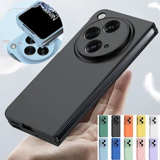 Fr OnePlus Open Luxury Shockproof Slim Thin Hard PC Back Rugged Phone Case Cover