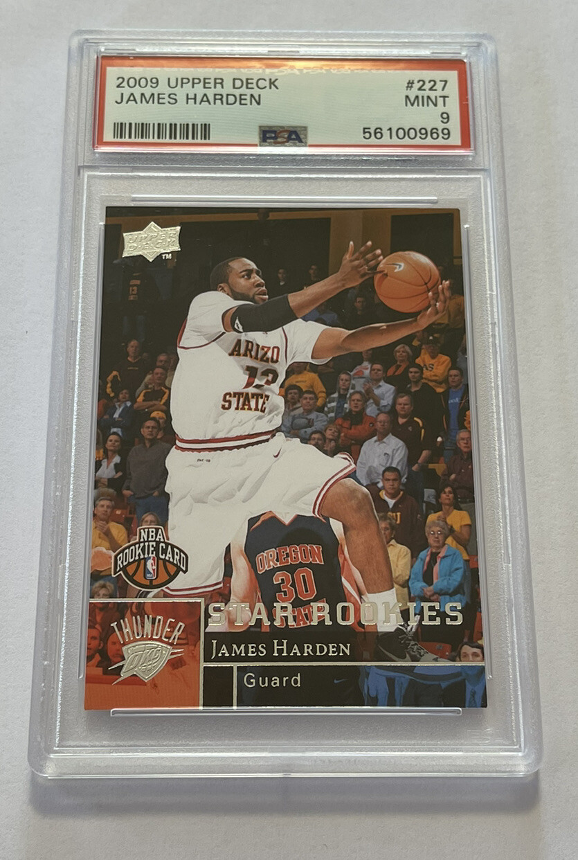 2009 UD First Edition James Harden #188 Rookie Card PSA 9 MINT
