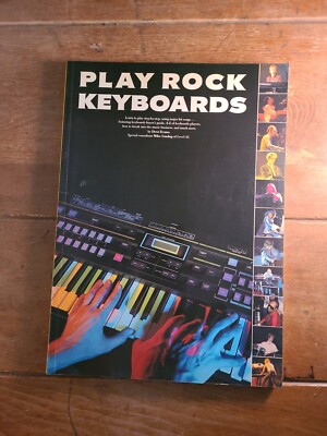 Play Rock Keyboards by Mike Lindup and Dewi Evans Pre-owned (2099)