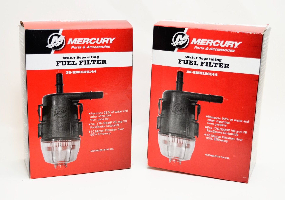 TWO PACK - Mercury Mercruiser Marine 35-8M0126144 Water Separating 