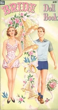 VINTAGE 1953 BRIDE DOLL PAPER DOLL ~NICE LASR REPRODUCTION~UNCUT LO PR NO1 SELLR