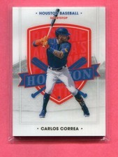 CARLOS CORREA TWINS ASTROS 2021 PANINI CHRONICLES AMERICA'S PASTIME #1