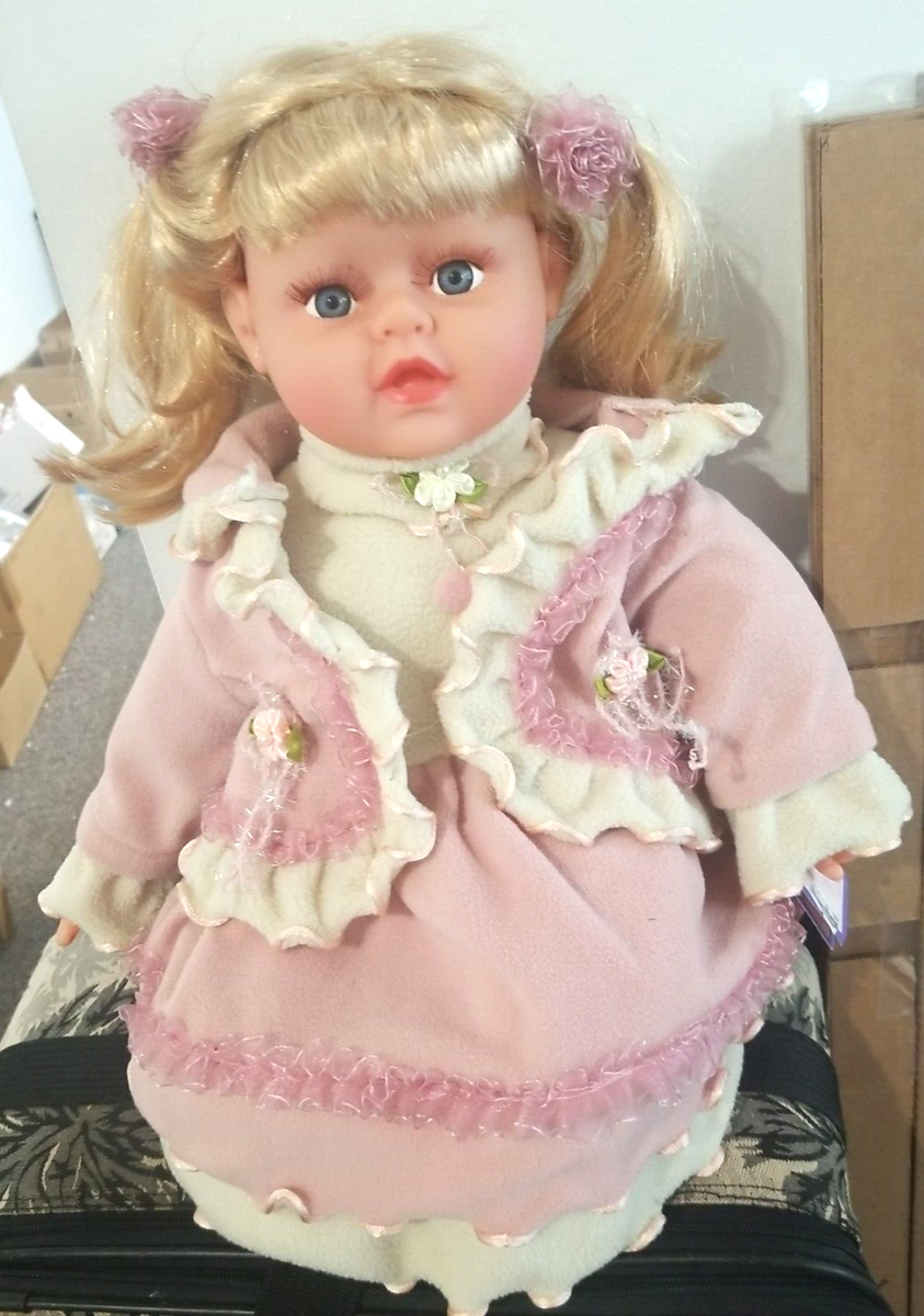 ALEXIS AMERICAN WINTER GIRL DOLL HANDCRAFTED GOLDENALE LIMITED
