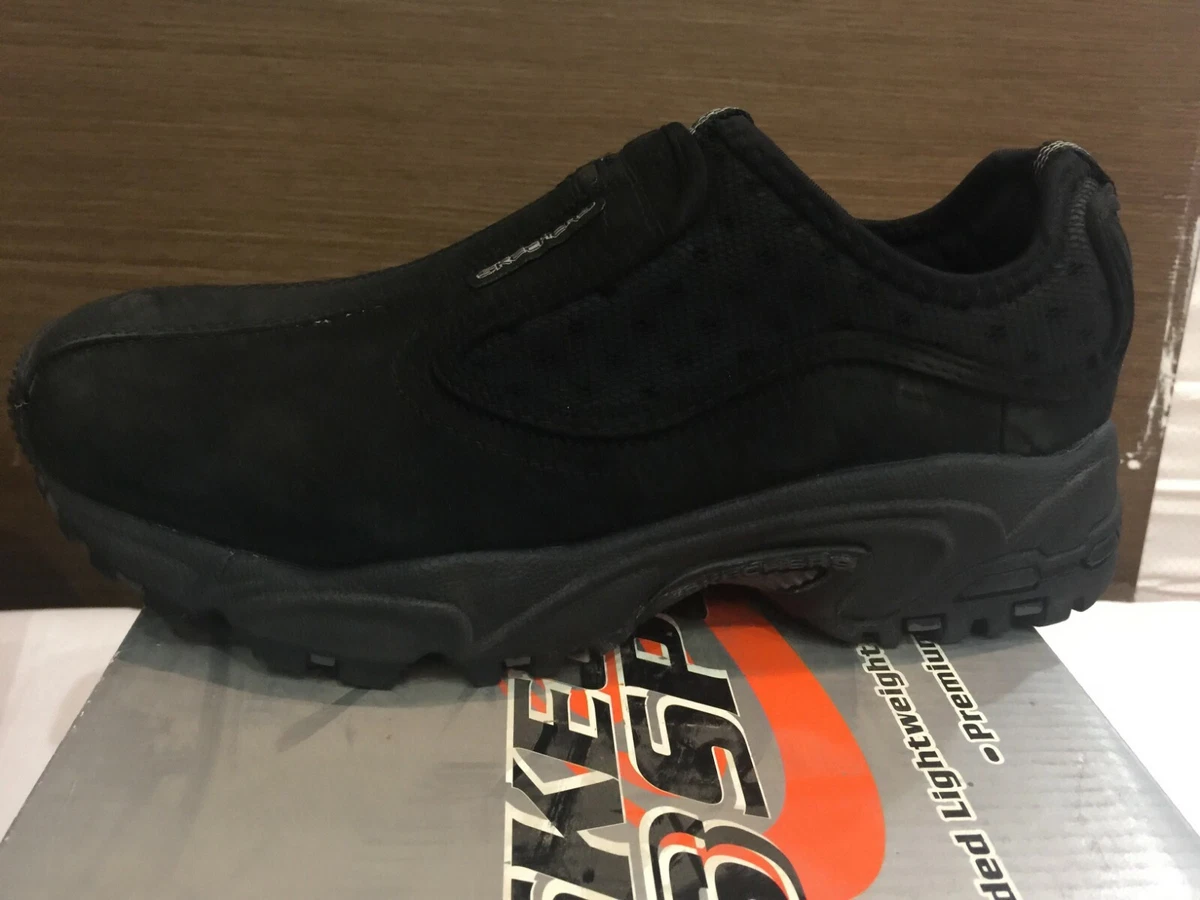 SKECHERS MENS STAMINA APPROACH 51012 Soft nubuck leather upper Lightweight