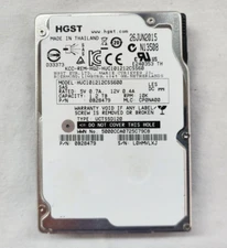 Hitachi HUC101212CSS600 1.2TB 10K 6Gbps 2.5'' SAS Hard Disk Drive HDD | No Tray